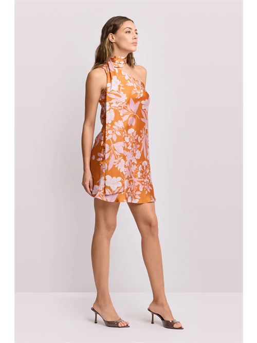 Abito monospalla tessuto fantasia - Abito NISO KOCCA | NISO/F1003